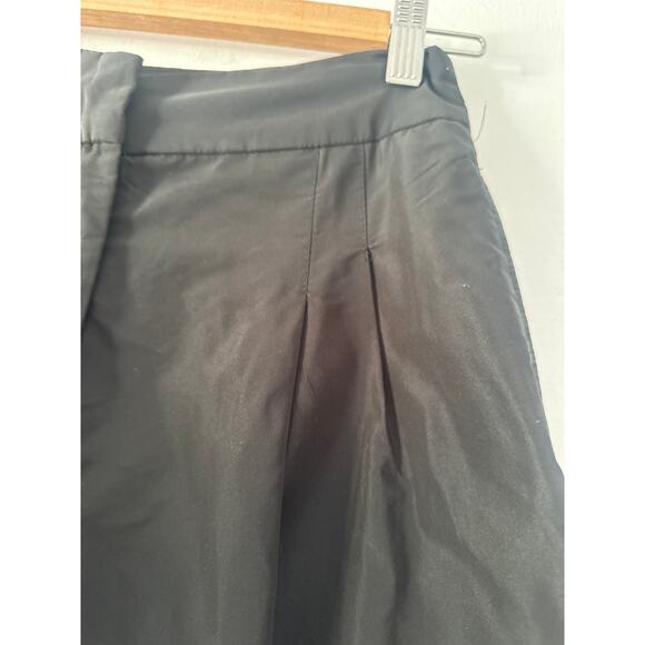 Zara Super Wide Leg pants Black Glam, Goth, Minimalist,  modern SzXS - Picture 4 of 12